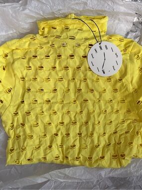 Maisie Wilen Women's Bright Yellow Intimate Top & Matching Leggings - O/S